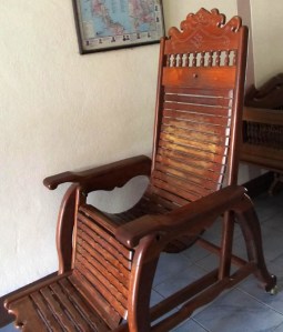 Lovely old chair in Sukhothai