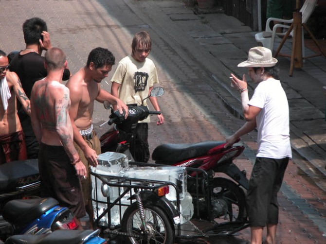 In which the 'Ice Man' arrives...