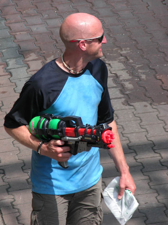 One of the characters in the Songkran saga.