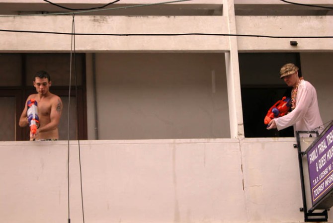 The neighbours on patrol...