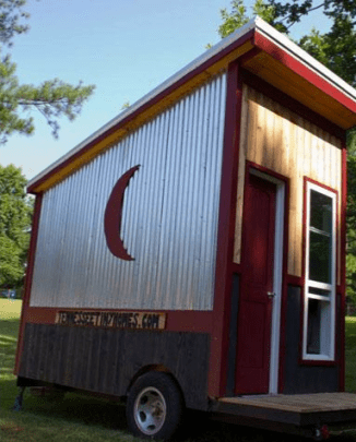 This is actually a house, not just a toilet!