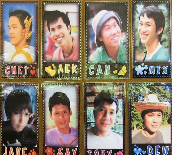 Mugshots of the volunteer coordinators. A bunch of friendly, funny guys who do a fantastic job.