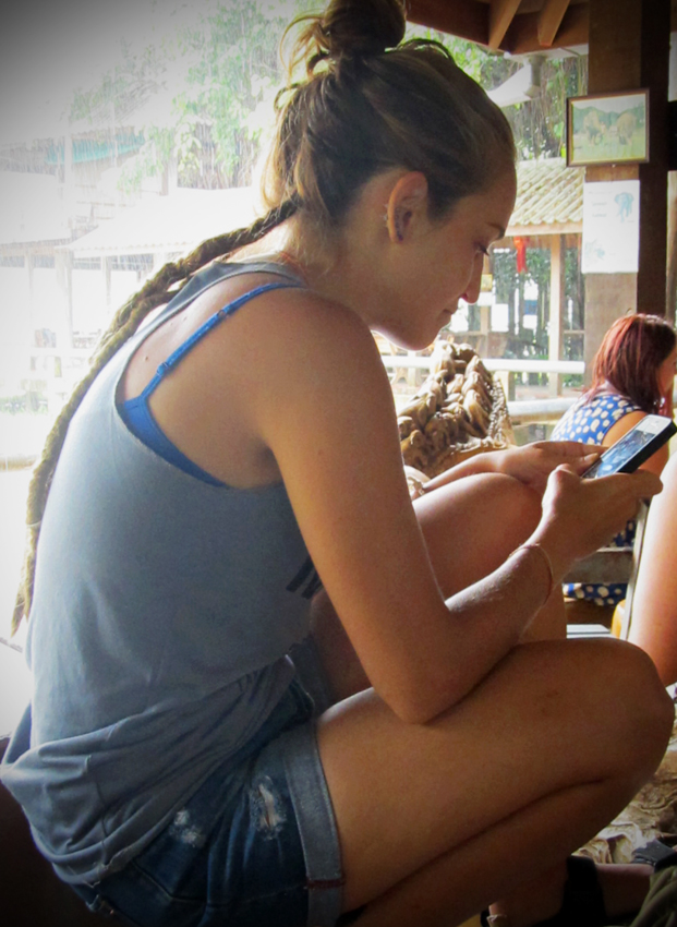 The all-important umbilical cord to the outside world...