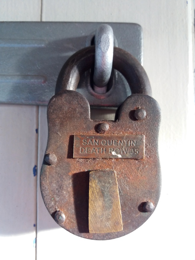 Sand Quentin padlock